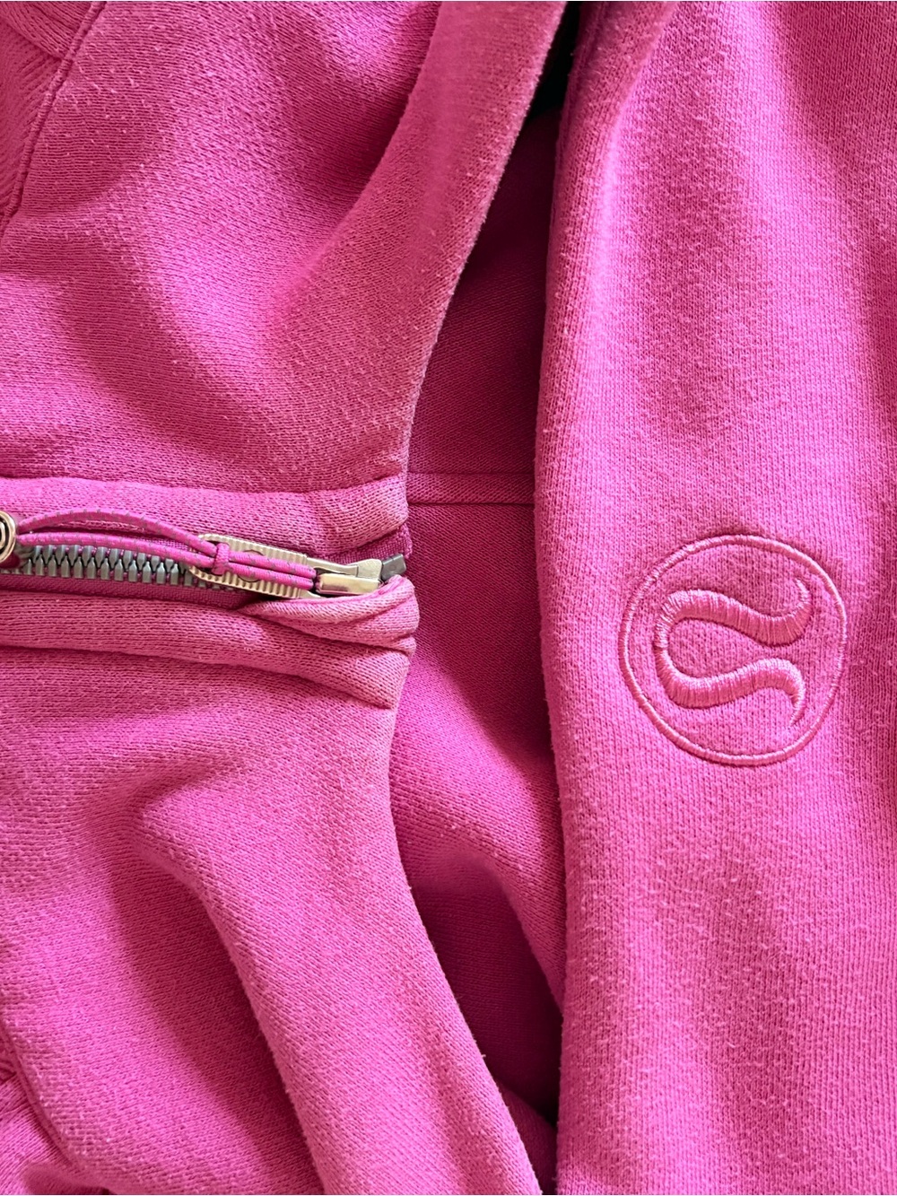 Lululemon Scuba Hoodie & Wide Leg Pants Pow Pink Set - Picture 5 of 8